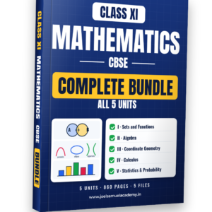 CBSE Class 11 Mathematics — All 5 Units
