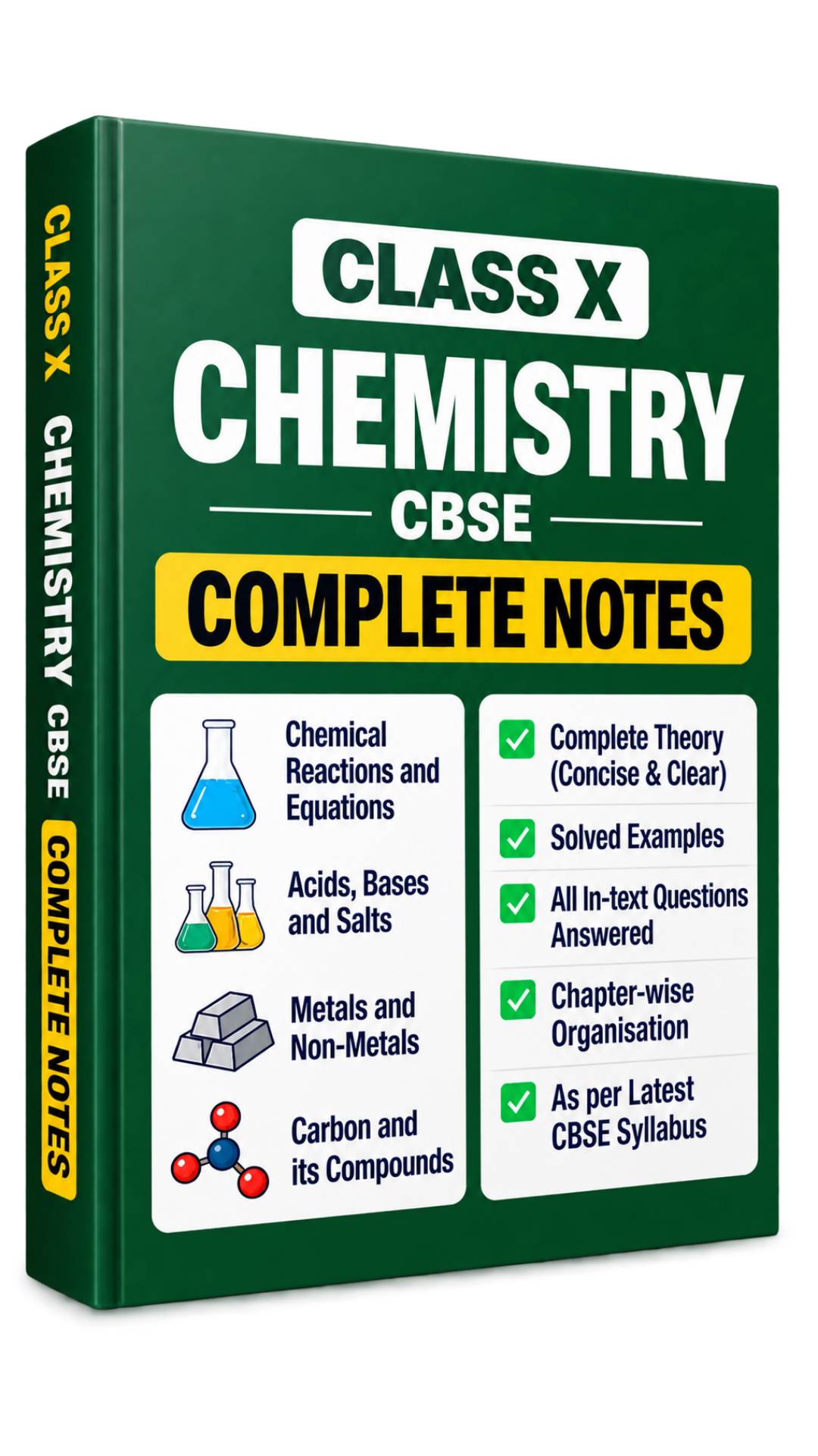 Class 10 Chemistry — Complete Handwritten Notes