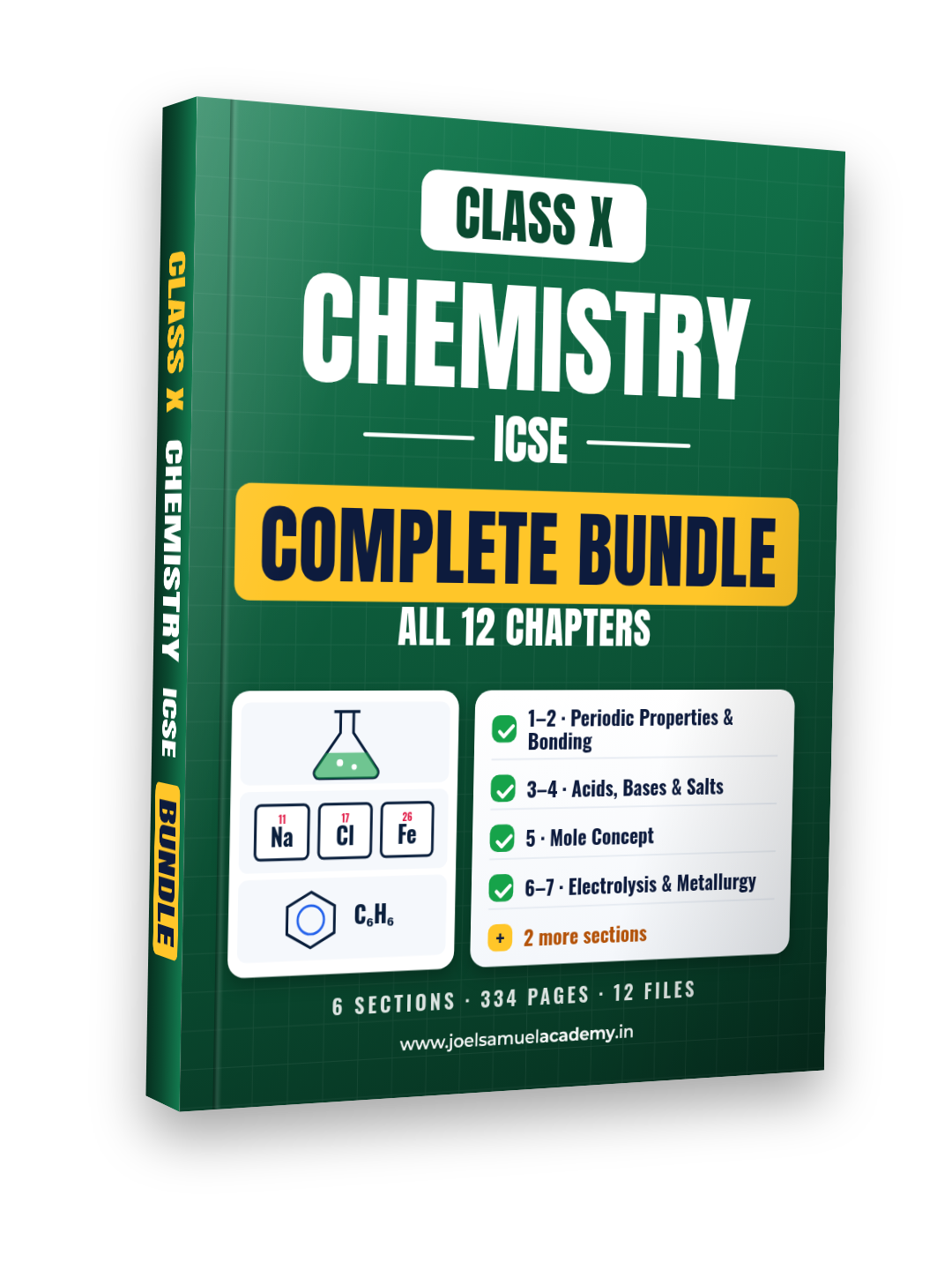 ICSE Class 10 Chemistry — All 6 Sections