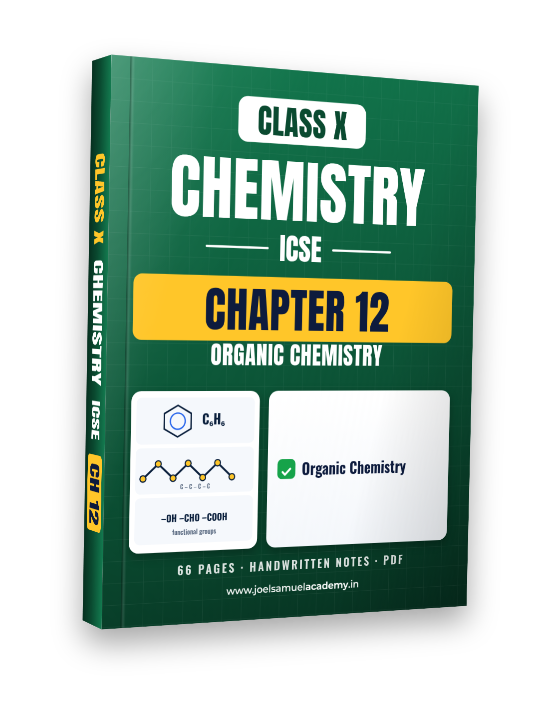 ICSE Class 10 Chemistry — Ch 12: Organic Chemistry