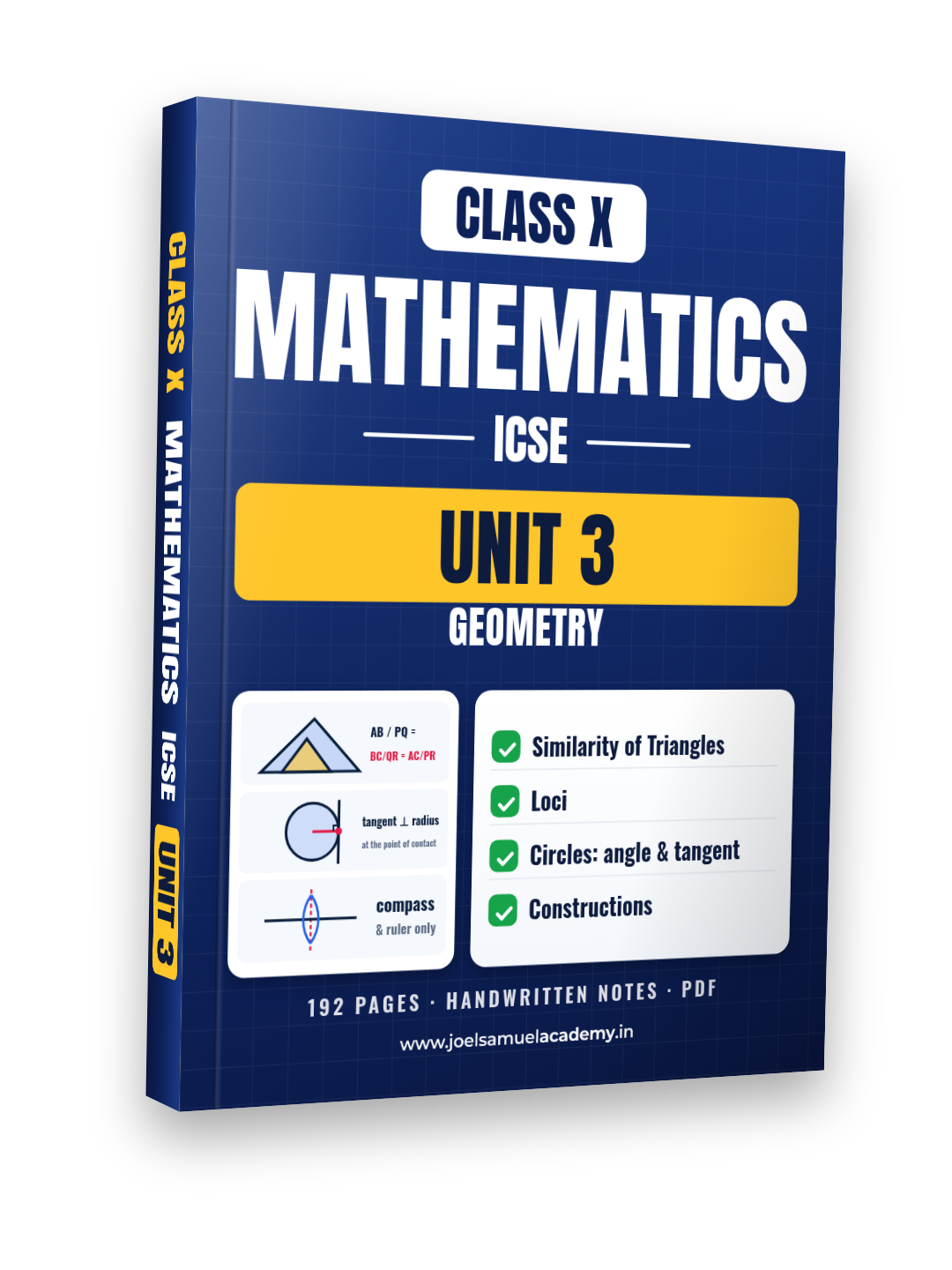 ICSE Class 10 Mathematics — Unit 3: Geometry