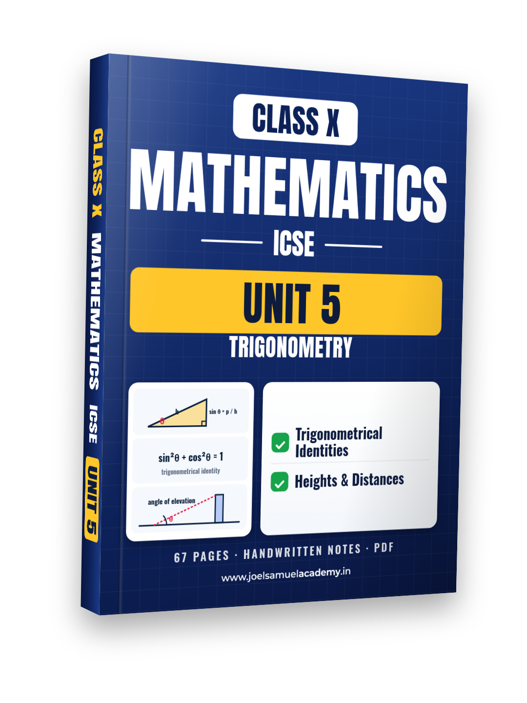 ICSE Class 10 Mathematics — Unit 5: Trigonometry