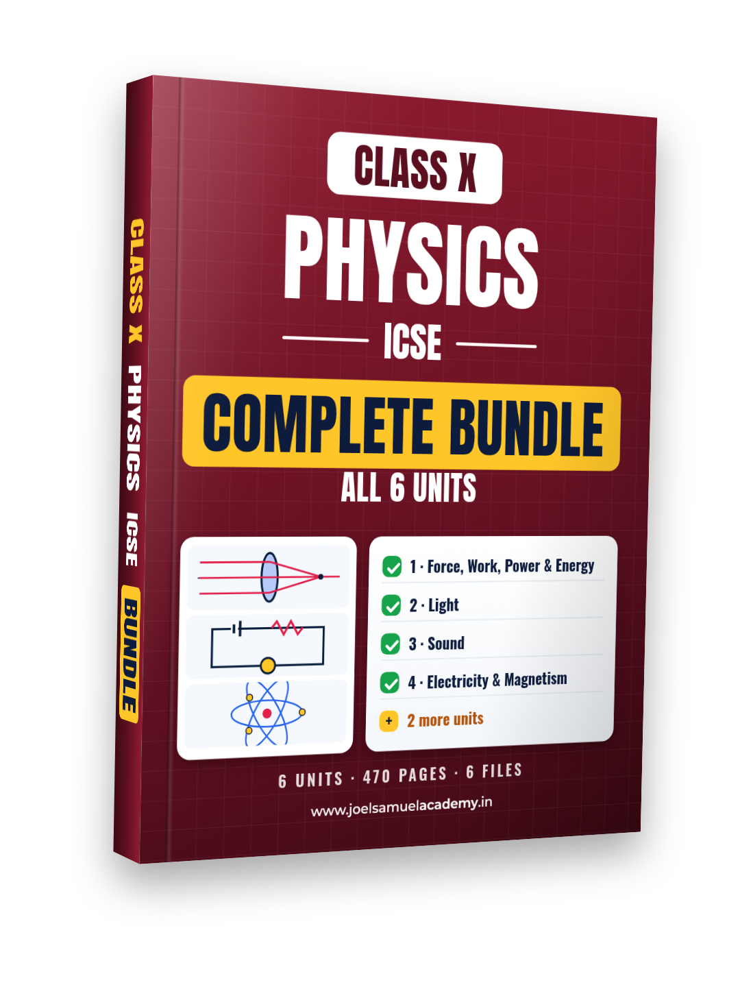 ICSE Class 10 Physics — All 6 Units
