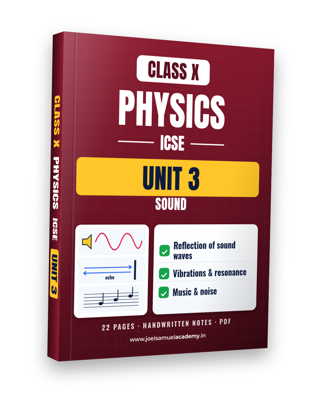 ICSE Class 10 Physics — Unit 3: Sound