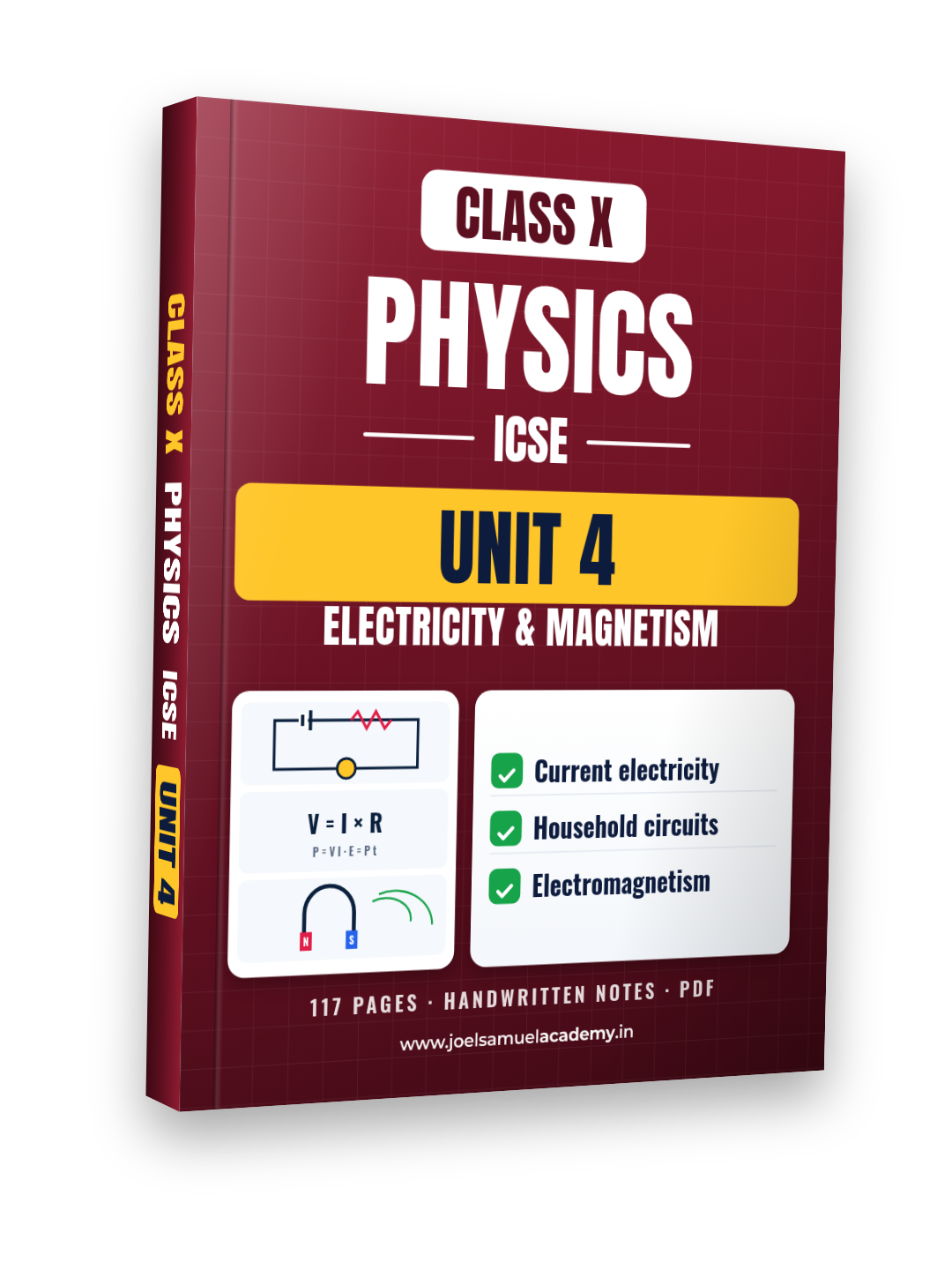 ICSE Class 10 Physics — Unit 4: Electricity and Magnetism