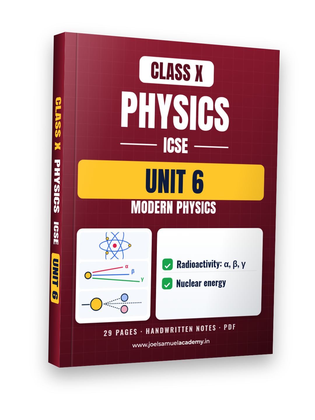 ICSE Class 10 Physics — Unit 6: Modern Physics
